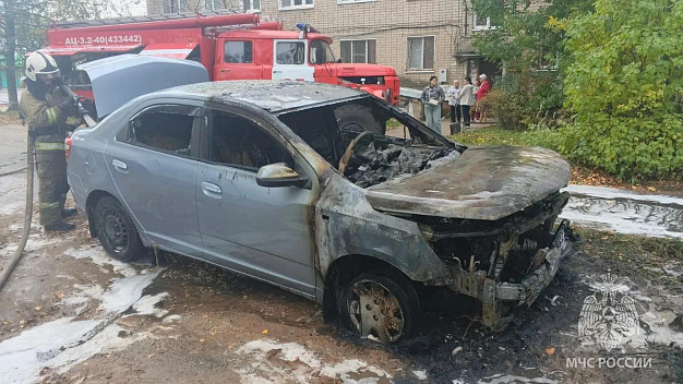  В Ивановской области сгорели два автомобиля 
